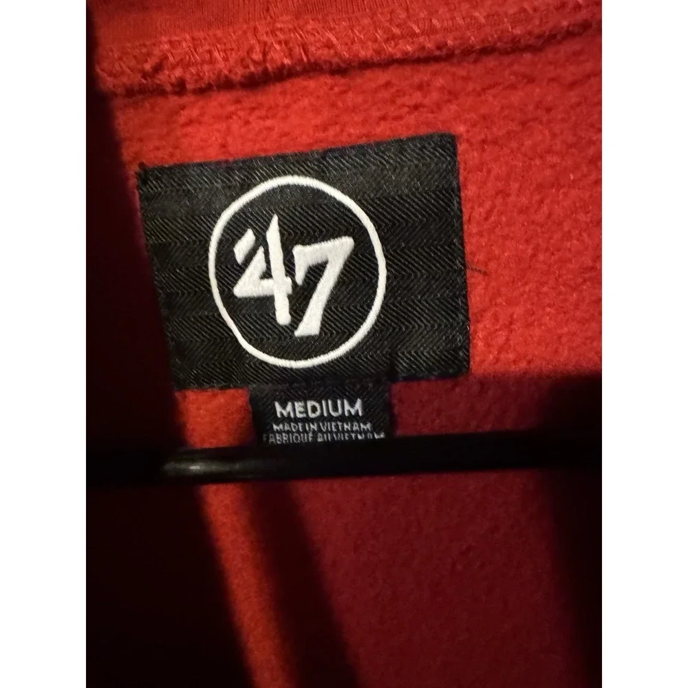 Wisconsin Red Drawstring Hoodie - Size Medium